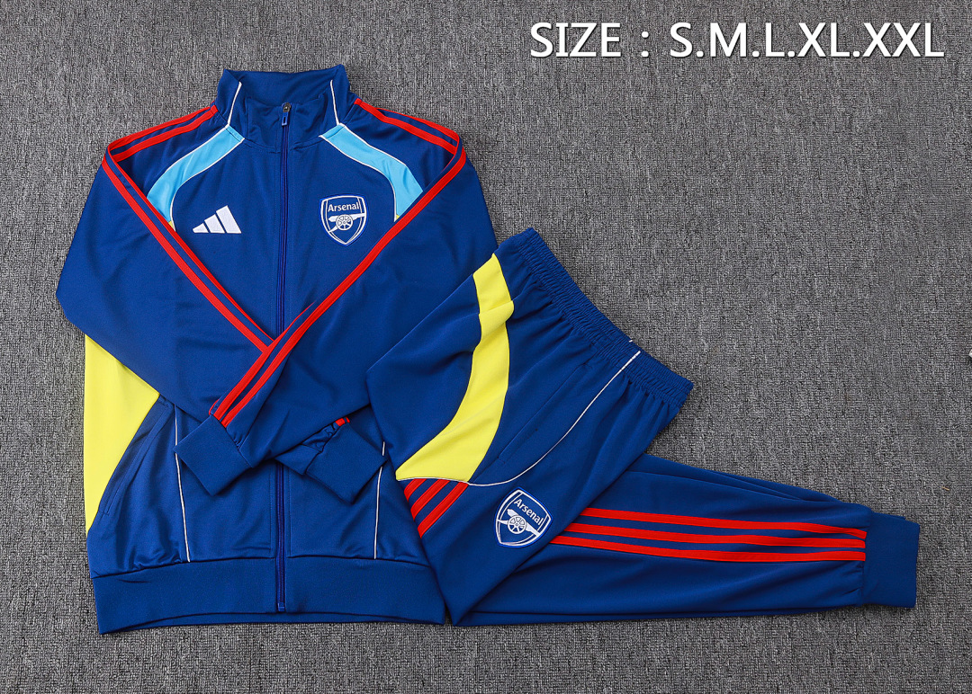 Casaco Arsenal 2026/27 — Azul Claro 2