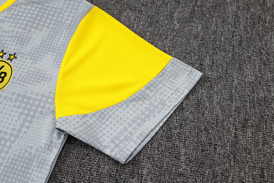 Fato de Treino Borussia Dortmund 2026/27 — Cinza Claro 10
