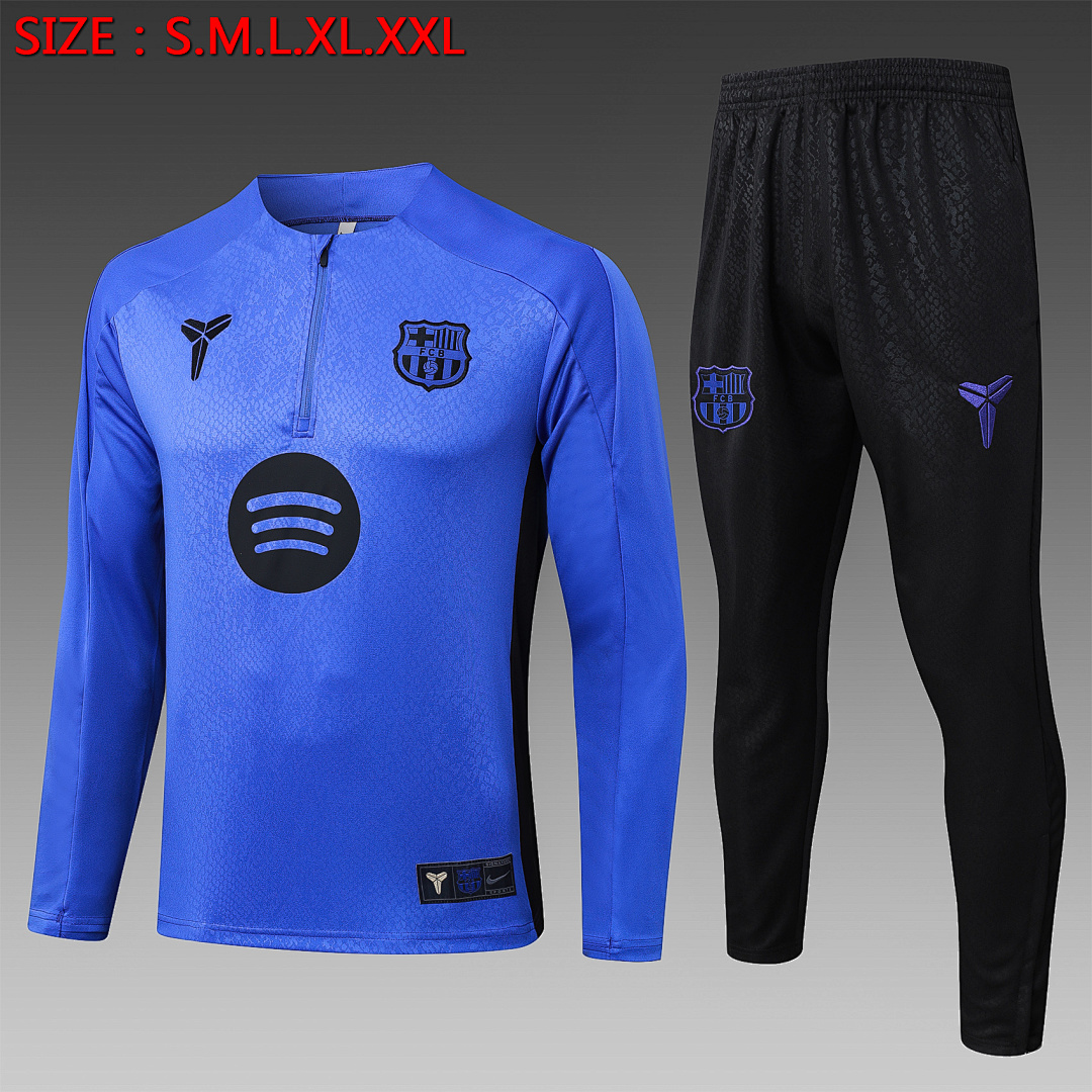 Fato de Treino Barcelona Manga Longa 2026/27 — Roxo 1