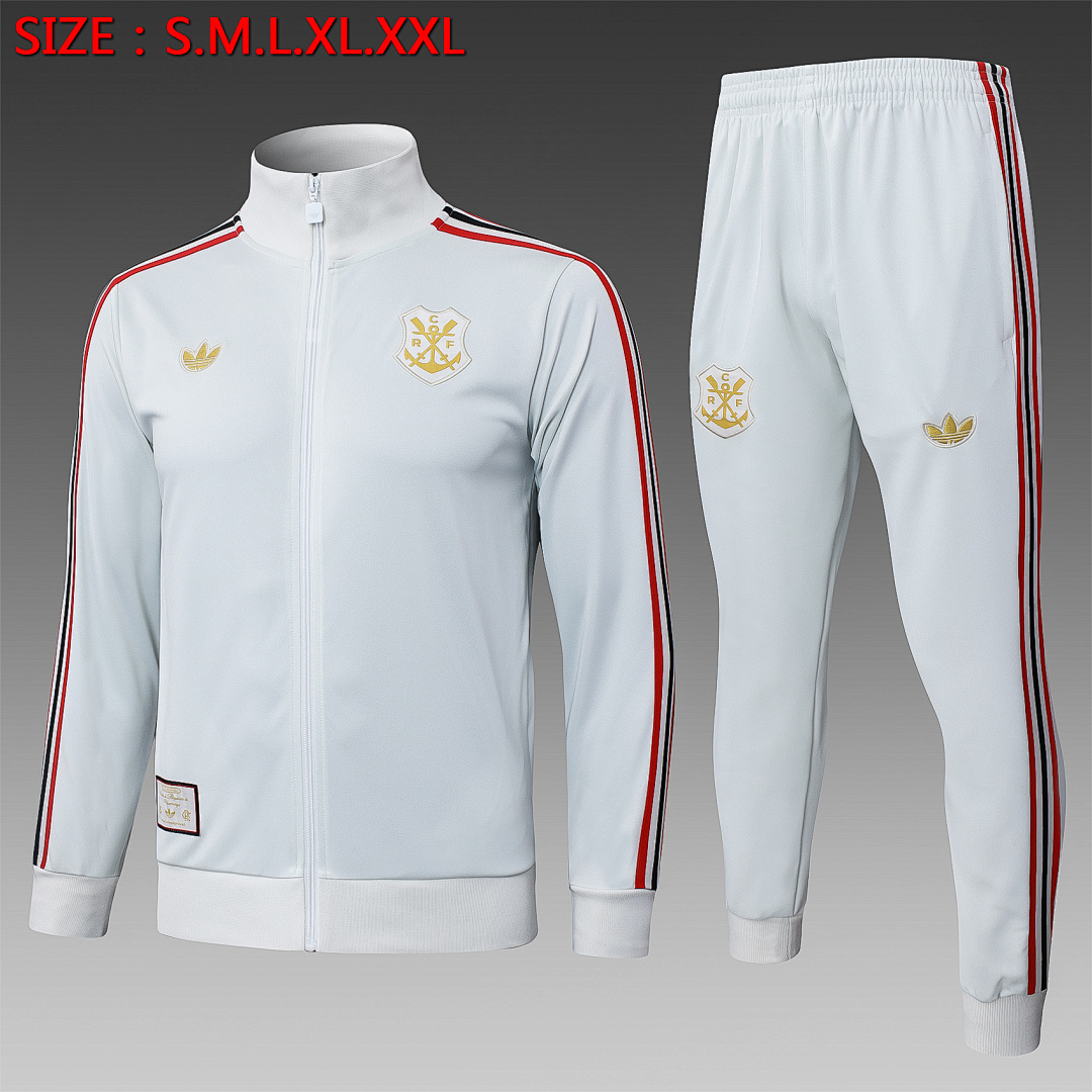 Casaco Flamengo 2026/27 — Cinza Claro 1