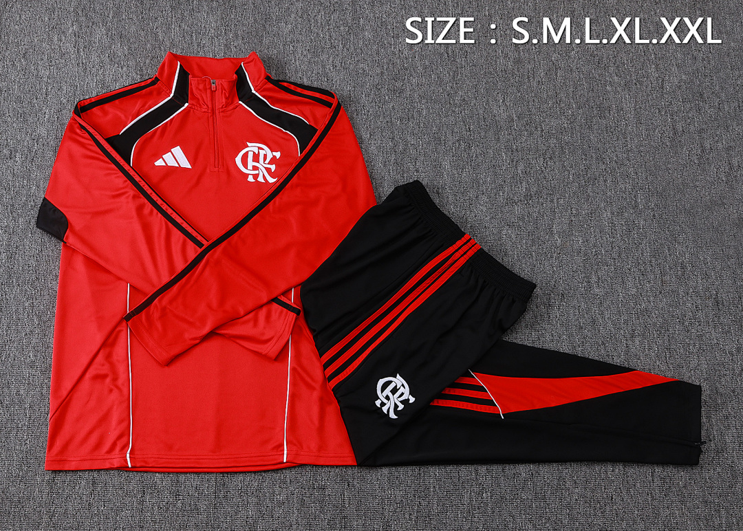 Fato de Treino Flamengo Manga Longa 2026/27 — Preto 2