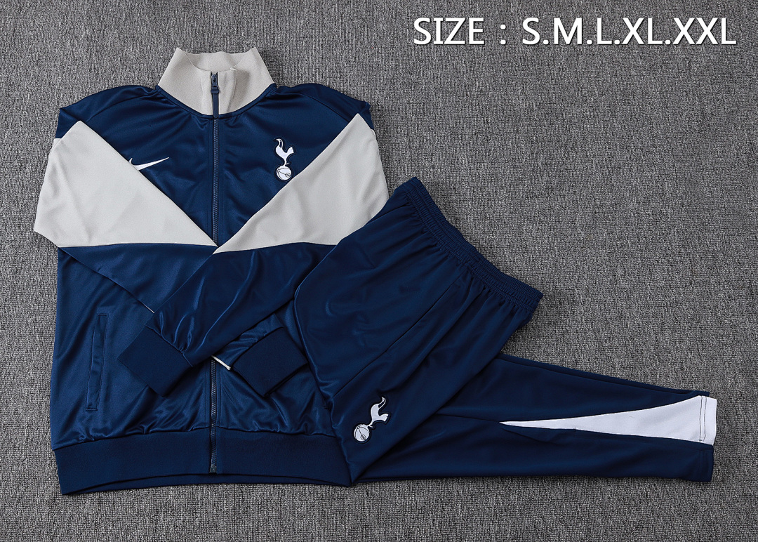 Casaco Tottenham 2026/27 — Azul Royal 2
