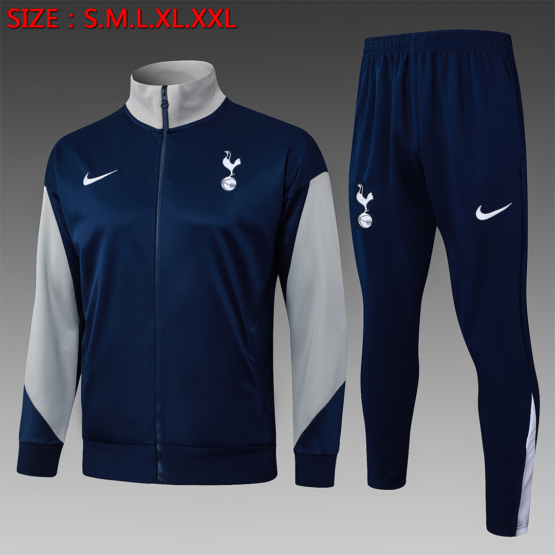Casaco Tottenham 2026/27 — Azul Royal 1