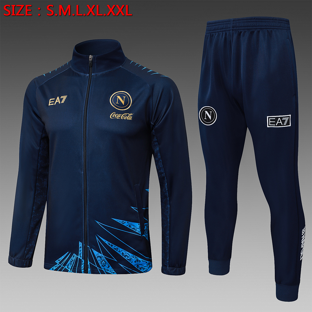 Casaco Napoli 2026/27 — Azul Royal 1