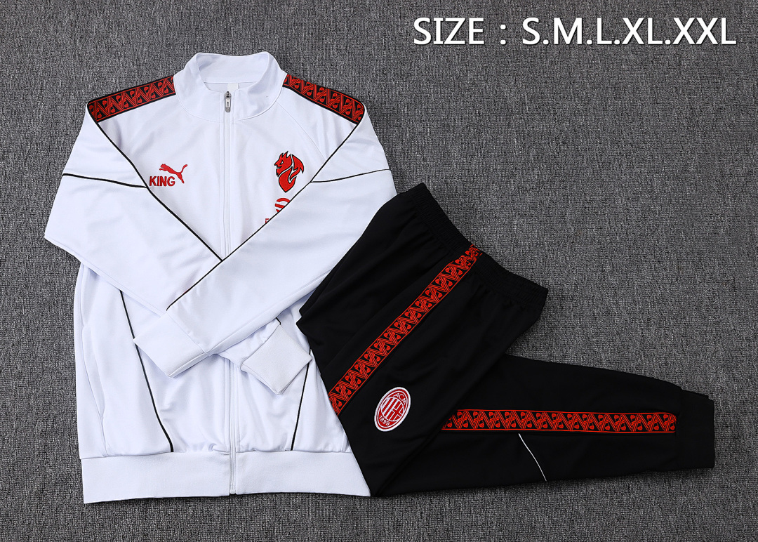 Casaco AC Milan 2026/27 — Branco 2