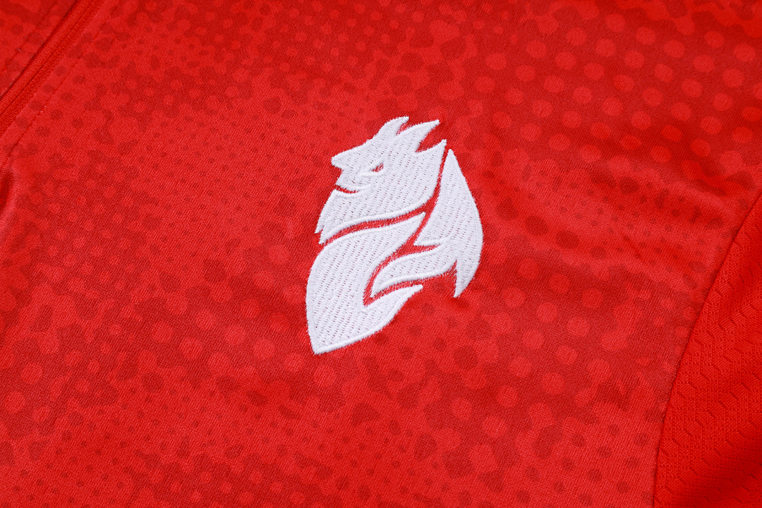 Fato de Treino AC Milan Manga Longa 2026/27 — Vermelho 10