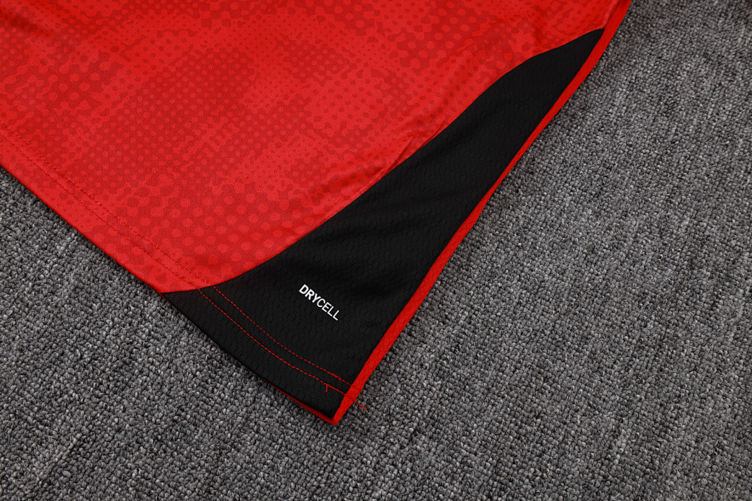 Fato de Treino AC Milan Manga Longa 2026/27 — Vermelho 7