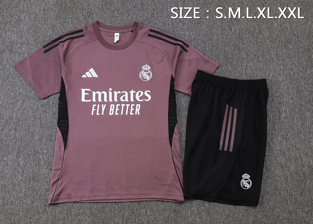 Fato de Treino Real Madrid 2026/27 — Cinza Roxo 2