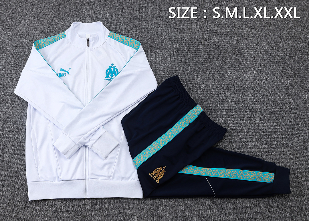 Casaco Marseille 2026/27 — Branco 2