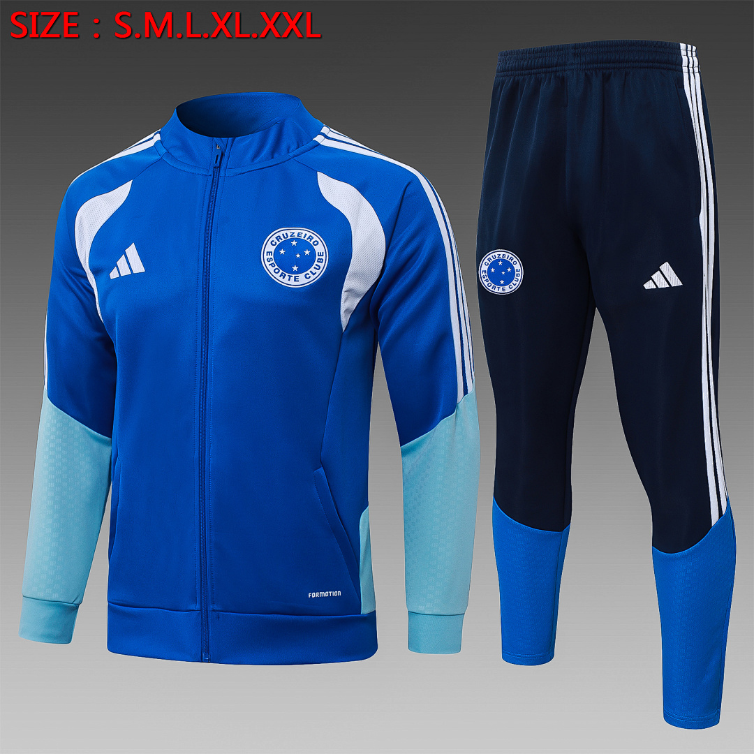 Casaco Cruzeiro 2026/27 — Azul Colorido 1