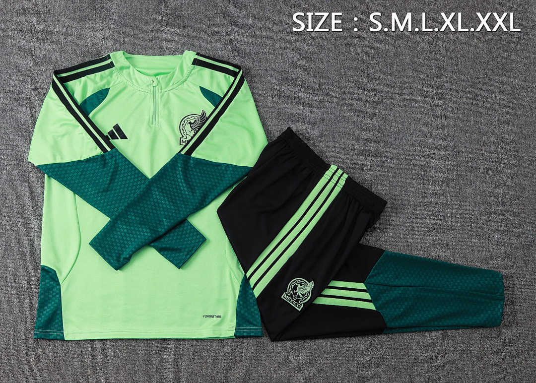 Fato de Treino Seleção do México Manga Longa 2026/27 — Verde 6