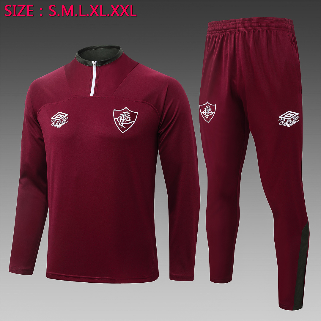 Fato de Treino Fluminense Manga Longa 2026/27 — Bordô 1