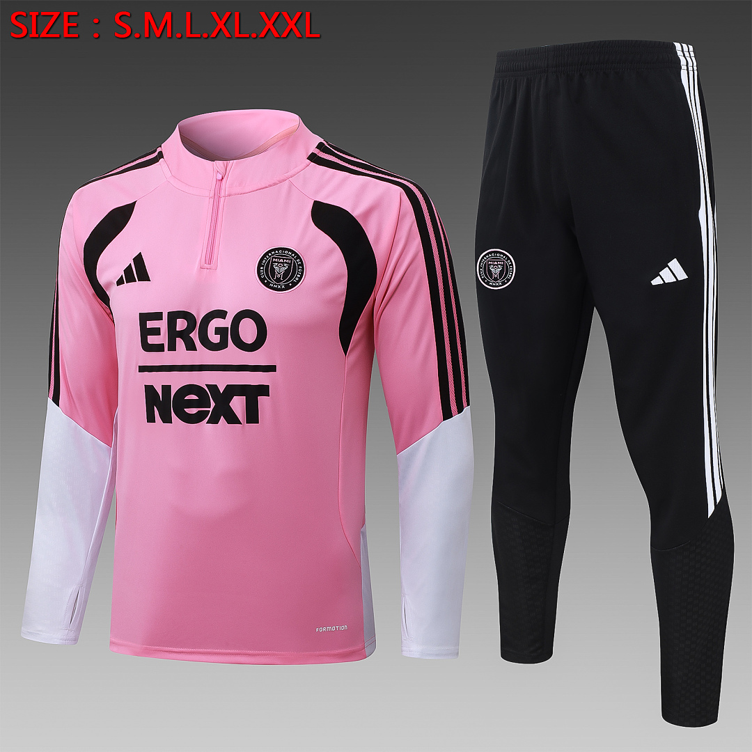Fato de Treino Inter Miami Manga Longa 2026/27 — Rosa 1
