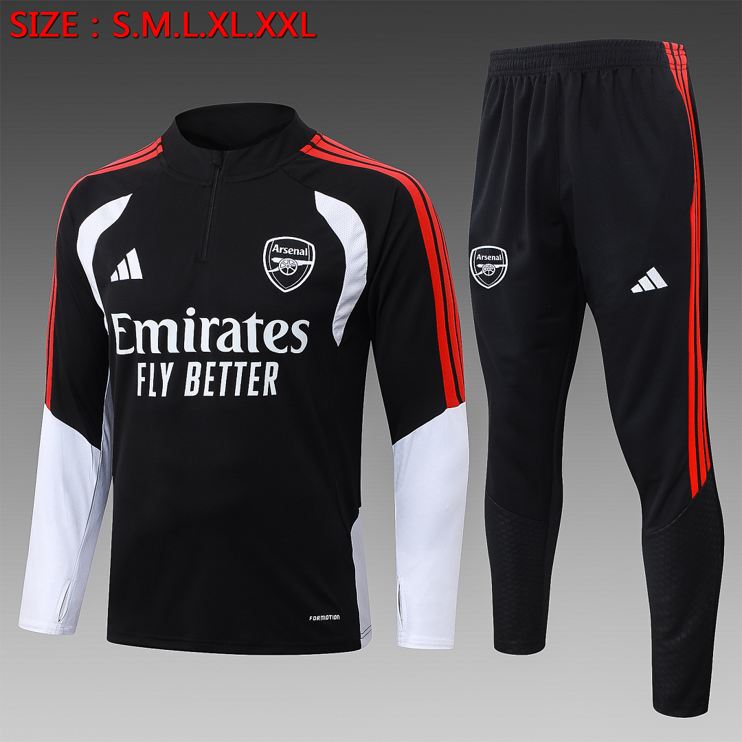 Fato de Treino Arsenal Manga Longa 2026/27 — Preto 1