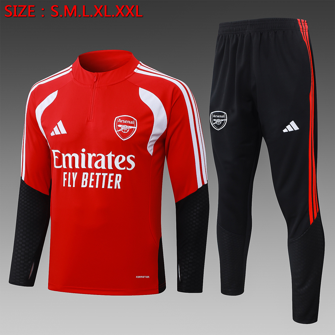 Fato de Treino Arsenal Manga Longa 2026/27 — Vermelho 1