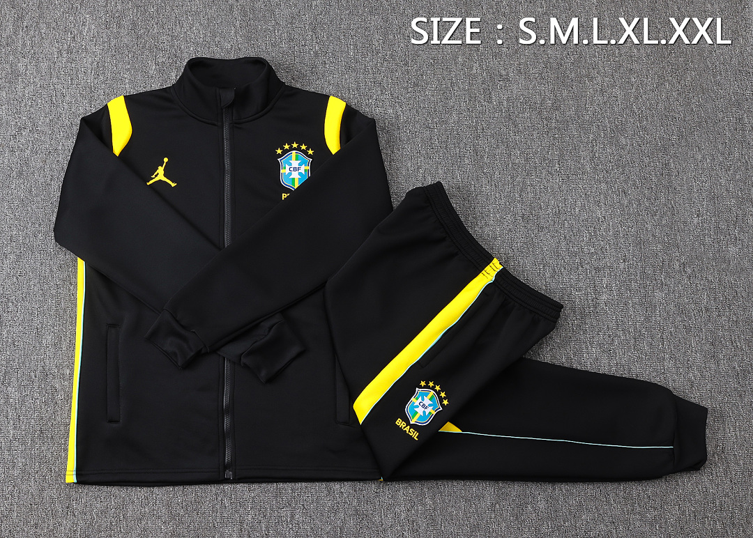 Casaco Seleção do Brasil 2026/27 — Preto 2