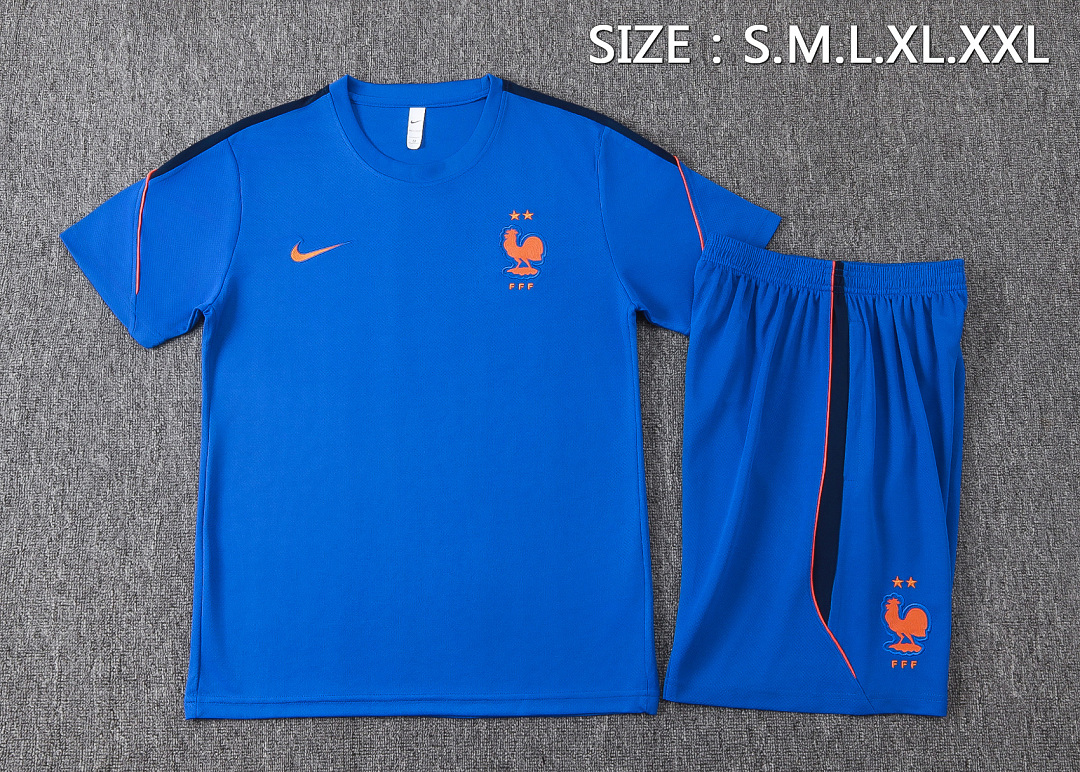 Fato de Treino Seleção da França 2026/27 — Azul Colorido 9