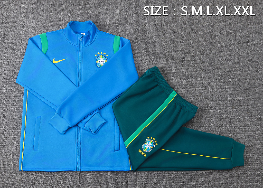 Casaco Seleção do Brasil 2026/27 — Ciano 9