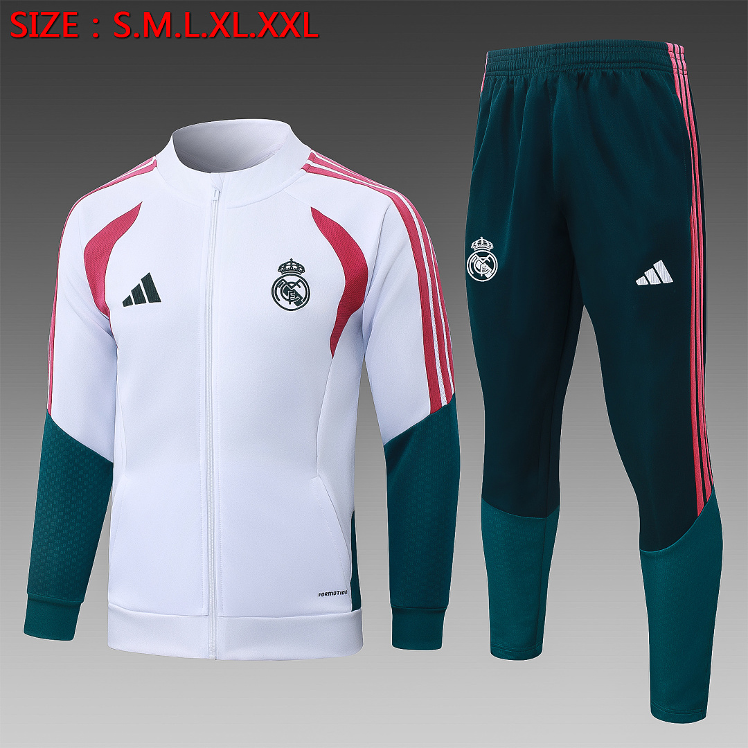 Casaco Real Madrid 2026/27 — Branco 1