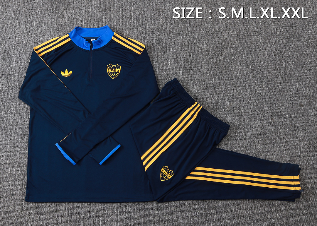 Fato de Treino Boca Juniors Manga Longa 2026/27 — Azul Royal 2