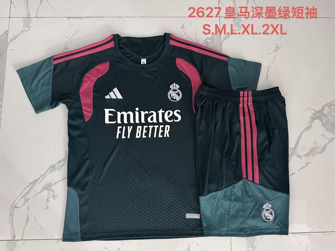 Fato de Treino Real Madrid 2026/27 — Verde Escuro 1
