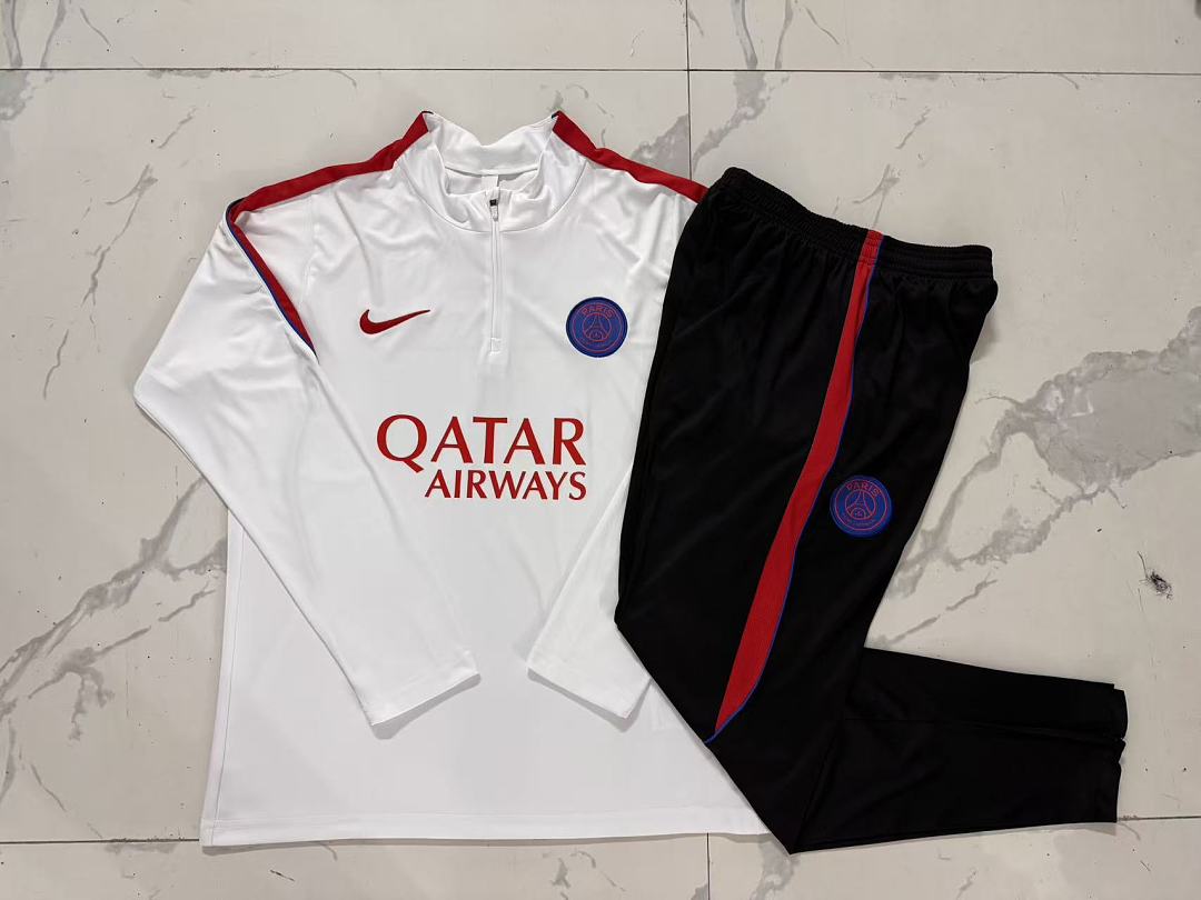 Fato de Treino PSG Manga Longa 2026/27 — Branco 2