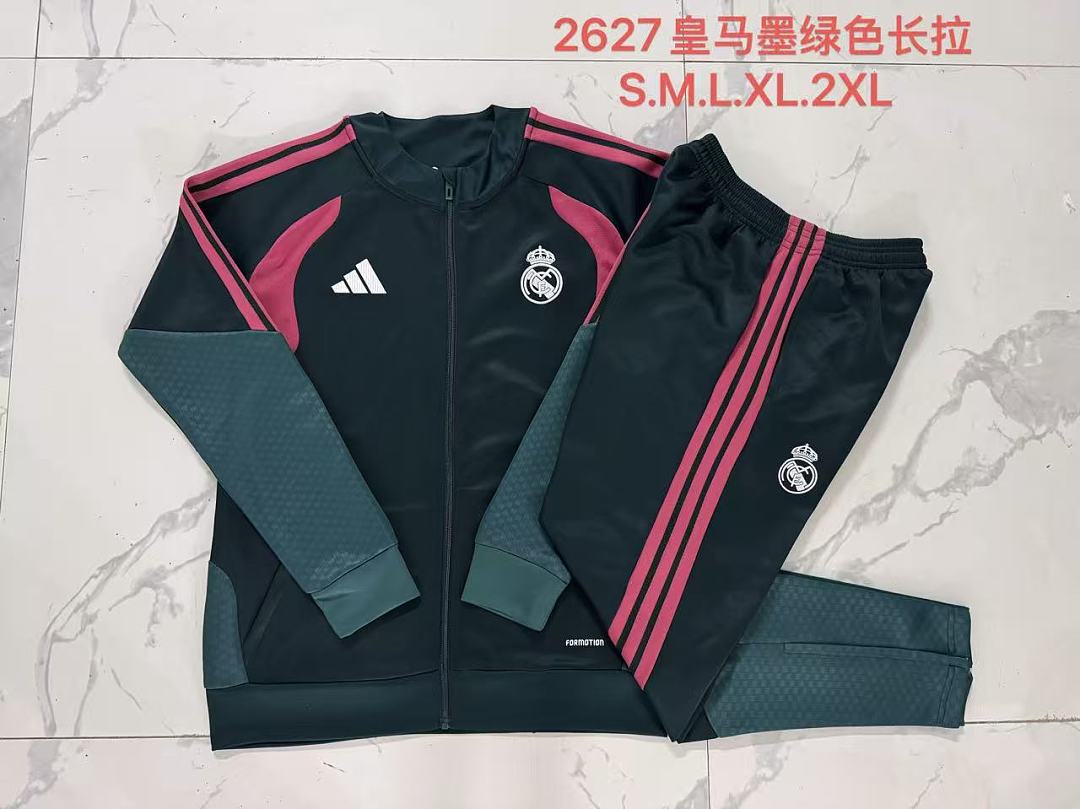 Casaco Real Madrid 2026/27 — Verde Escuro 1